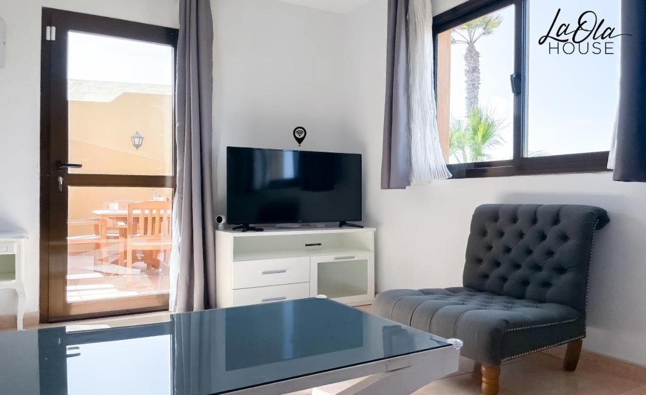 La Ola House Precioso Apartamento Con Piscina Коральео Экстерьер фото